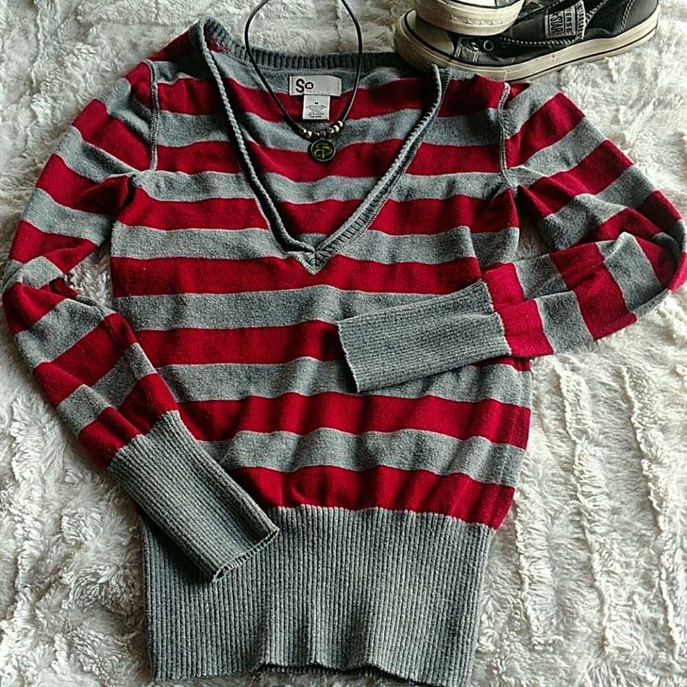 Striped Long Sleeve Sweater